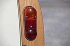 Morris Mini 850 Traveller - Schlussleuchten auf Holz gebaut