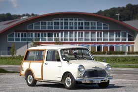 Morris Mini 850 Traveller - auch als Kombi kompakt geblieben Morris Mini 850 Traveller - auch als Kombi kompakt geblieben