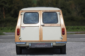 Morris Mini 850 Traveller - aussenliegende Scharniere und ein Drehgriff