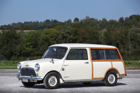 Morris Mini 850 Traveller - die Verlängerung ist gut sichtbar
