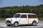 Morris Mini 850 Traveller - die Verlängerung ist gut sichtbar