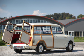 Morris Mini 850 Traveller - tiefe Ladekante, grosse Öffnung am Heck Morris Mini 850 Traveller - tiefe Ladekante, grosse Öffnung am Heck