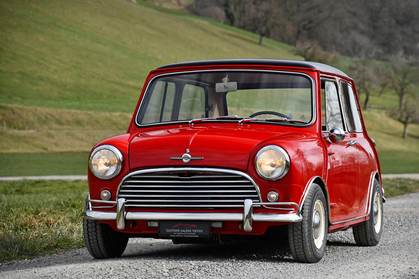 Morris Mini Cooper 1275 S Mk 1 (1967) - gemeldet als Lot 164 für Versteigerung der Oldtimer Galerie Toffen vom 27. März 2021