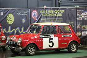 Morris Mini Cooper S (1966) - die Monte Carlo Rallye lässt grüssen - Classic Expo Salzburg 2019