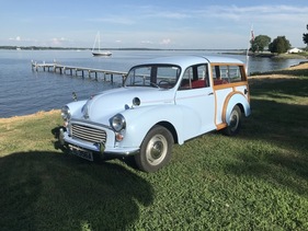 Morris Minor 1000 Deluxe Traveller (1963) - als Lot 102 an der Bonhams Quail Motorcar Live & Online Auction am 14. August 2020