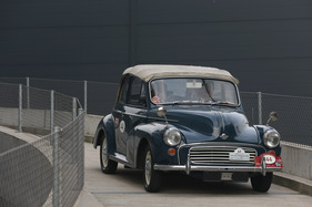 Morris Minor 1000 Tourer (1969) - das Verdeck schützt, es isoliert aber nur unwesentlich