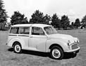 Morris Minor 1000 Traveller (1957) - auch der Stationswagen profitierte von den Neuerungen wie der einteiligen Frontscheibe und dem zentral angeordneten Schalthebel