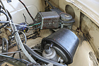 Morris Minor 1000 Traveller (1971) – Geniales Lucas-Patent: Scheibenwischermotor im Motorraum mit flexibler Welle zu den Wischern