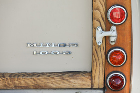 Morris Minor 1000 Traveller (1971) - Understatement: Auch nach der Hubraumerweiterung auf 1098 cm3 hiess der Minor "1000"