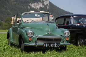 Morris Minor als Cabriolet - British Car Meeting in Mollis am 28. August 2016