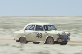 Morris Oxford (1958) - es geht vorwärts - Rallye Peking-Paris 2013