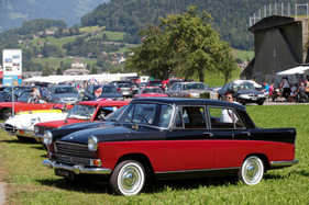 Morris Oxford (1960) - im Zweifarben-Look und mit Pininfarina-Design - BCM Mollis 2019