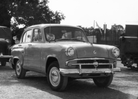 Moskwitsch 402 (1956) - Pontonform auf der Höhe der Zeit