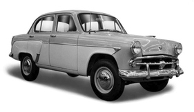 Moskvitch 1946-2003 - russischer Automobilhersteller aus Moskau