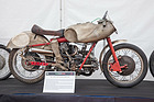 Bild: Moto Guzzi 500 Bicilindrico GP (1951) - als der Zweizylinder noch ducati-mässig im Rahmen sass - Auto e Moto d'Epoca Padua 2021