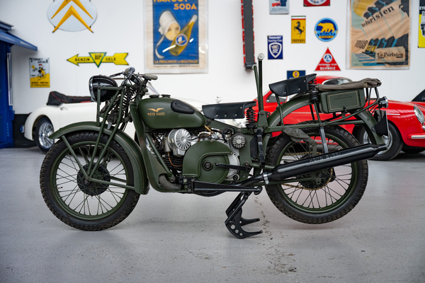 Image: Moto Guzzi 500 Superalce (1955) - as lot 118 at the auction of the Oldtimer Gallery in Gstaad on December 29, 2025