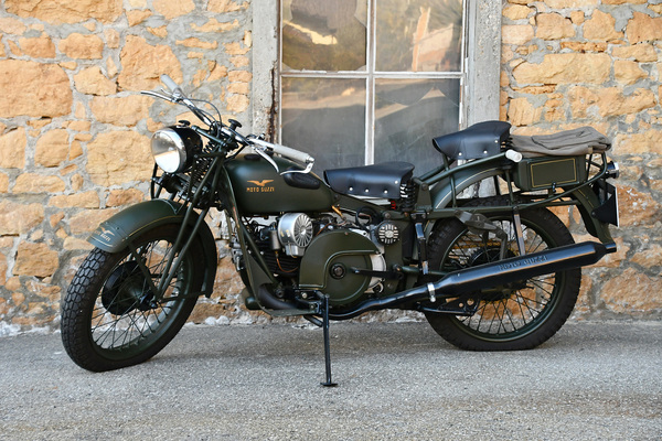 Moto Guzzi 500 Superalce (1955) - gemeldet als Lot 026 an der Versteigerung der Oldtimer Galerie in Toffen am 30. März 2019