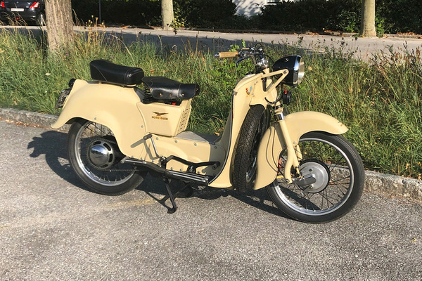 Moto Guzzi Galletto 175 (1953) - als Lot 21 an der Versteigerung der Oldtimer Galerie in Toffen am 19. Oktober 2019