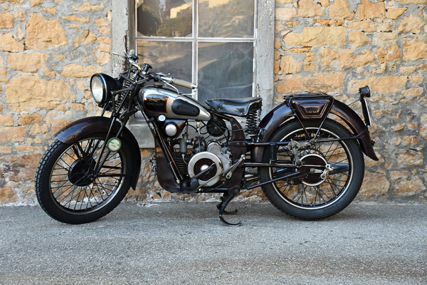 Moto Guzzi PE 250 (1938) - gemeldet als Lot 017 an der Versteigerung der Oldtimer Galerie in Toffen am 30. März 2019