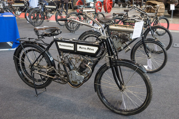 Moto Reve in der Sonderschau "Schweizer Motorräder" - Retro Classics Stuttgart 2020
