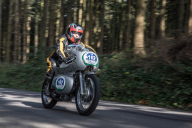 Motobi Racer (1968) - am Michaelskreuzrennen 2014