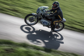 Motobi Racer (1968) - am Michaelskreuzrennen 2014