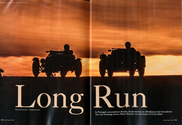 Motor Klassik 1/2015 - 24h-Rennen im Vorkriegs-Bentley