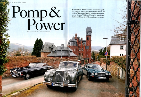 Bild Motor Klassik 5-2015 - Jaguar-Vergleich