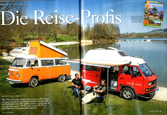 Bild Motor Klassik 6/2015 - VW T2 und T3