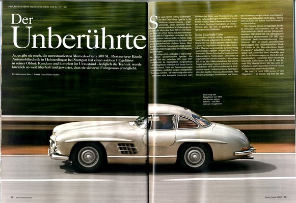 Motor Klassik 9/2016 Mercedes-Benz 300 SL