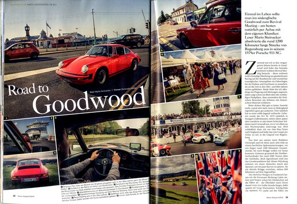 Bild Motor Klassik 9/2016 Road to Goodwood