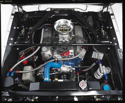 Motor des Ford Mustang Shelby GT 350