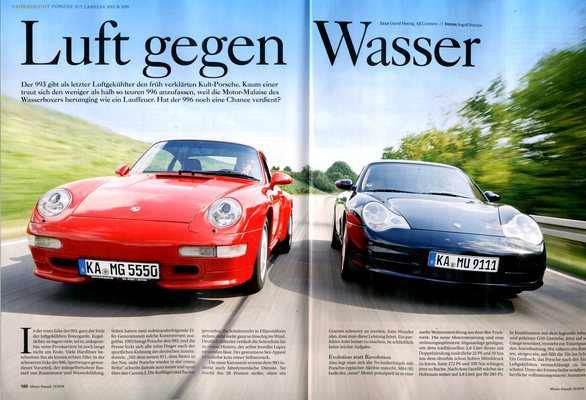 Bild MotorKlassik 10/2016 - Luft gegen Wasser
