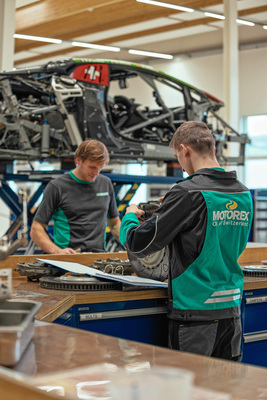 Motorex WorkWear im Einsatz bei Emil Frey Racing Motorex WorkWear im Einsatz bei Emil Frey Racing