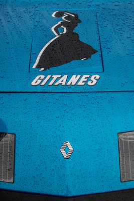 Motorhaube der Renault Alpine A310 Gr.5 (1979) am Oldtimer GP Brugger Schachen 2019 - Starterfeld 2 «Sport- und Rennwagen»