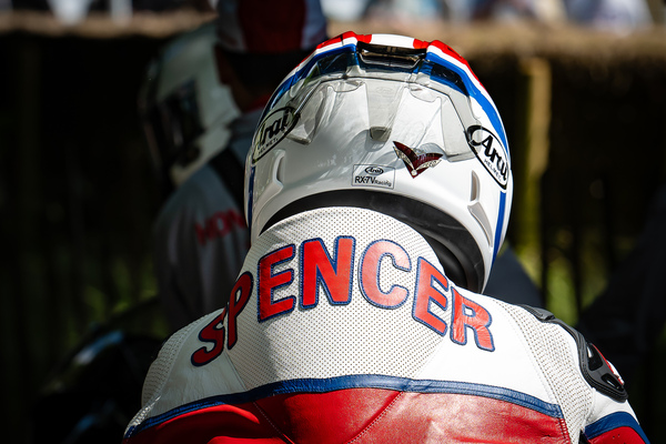 Motorrad-Legende Freddie Spencer - 31. Goodwood Festival of Speed 2024