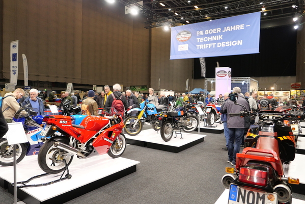Motorrad-Sonderschau "Die 80er-Jahre – Technik trifft Design" – Bremen Classic Motorshow 2025
