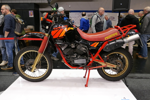 Motorrad-Sonderschau "Die 80er-Jahre – Technik trifft Design": Moto Morini Kanguro – Bremen Classic Motorshow 2025