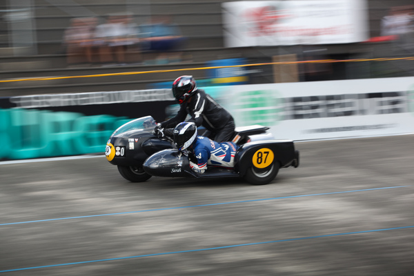 Motorräder - BMW Kneeler von 1972 - Indianapolis Oerlikon am 26. Juli 2016
