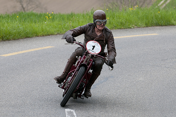 Motorräder am GP Mutschellen 2012