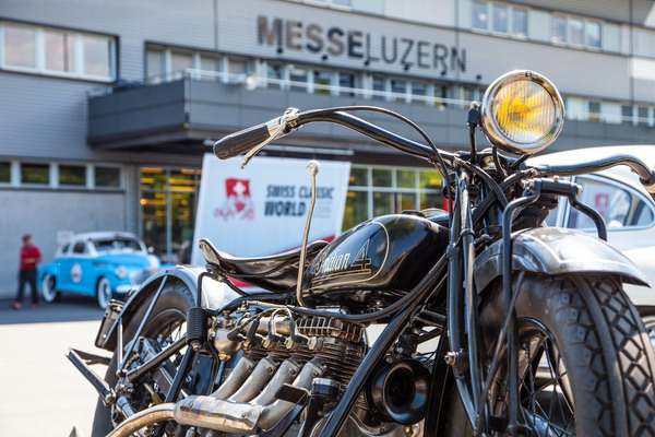 Bild: Motorräder an der Swiss Classic World Luzern 2017