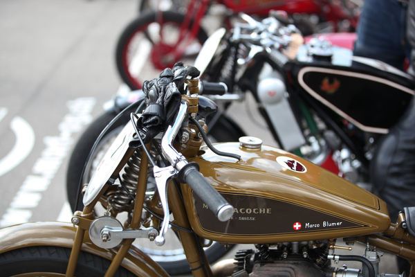 Image: Motorcycles - a Motosacoche - Indianapolis Oerlikon on July 26, 2016