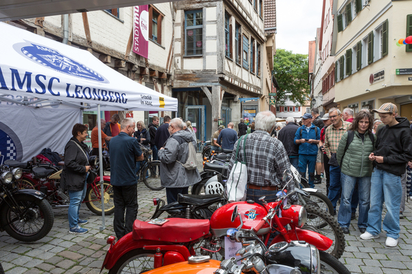 Motorräder gab's auch zu sehen – Tübingen Classic Oldtimerfestival 2025
