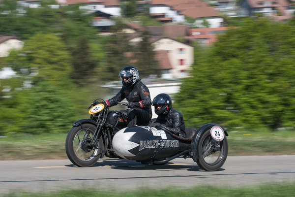 Motorräder und Gespanne am GP Mutschellen 2018