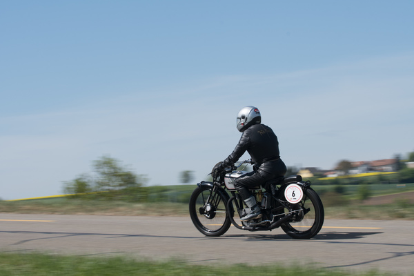 Motorräder und Gespanne am GP Mutschellen 2018