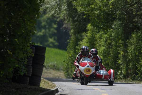 Motorräder und Gespanne am GP Mutschellen 2018