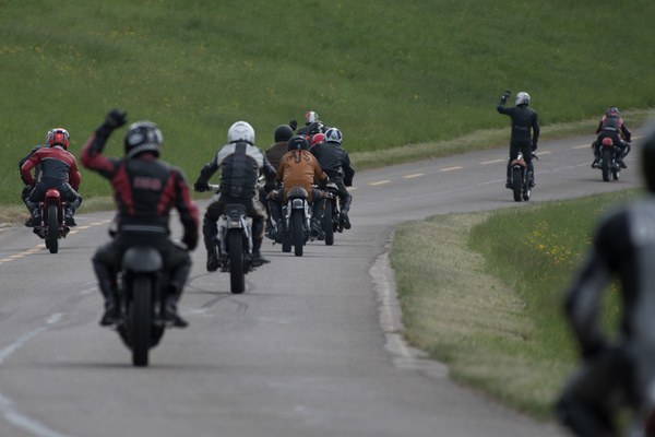 Motorräder und Gespanne am GP Mutschellen 2018