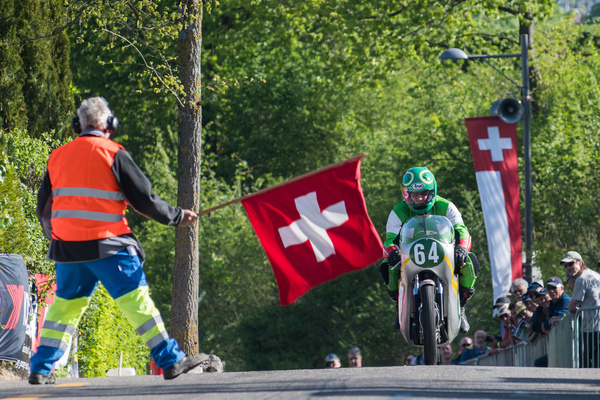 Motorräder und Gespanne am GP Mutschellen 2018