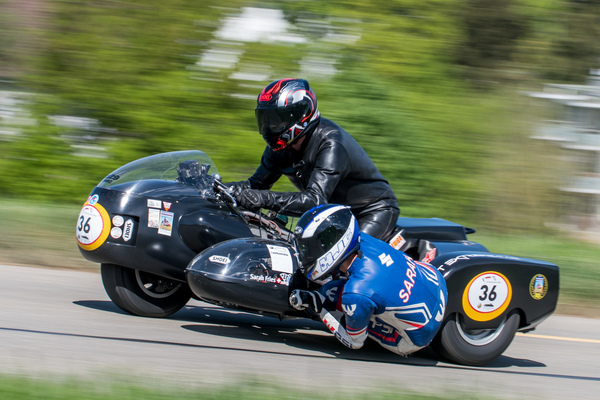 Motorräder und Gespanne am GP Mutschellen 2018