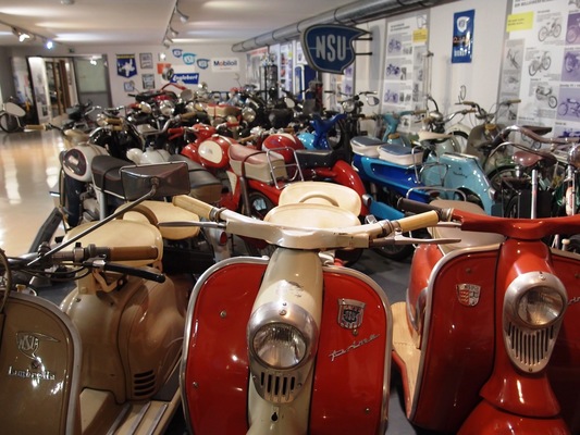 Motorroller NSU-Lambretta, erfolgreicher Lizenzbau von Innocenti